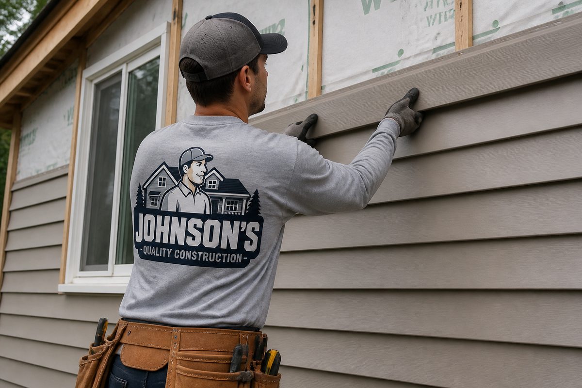 Siding installation